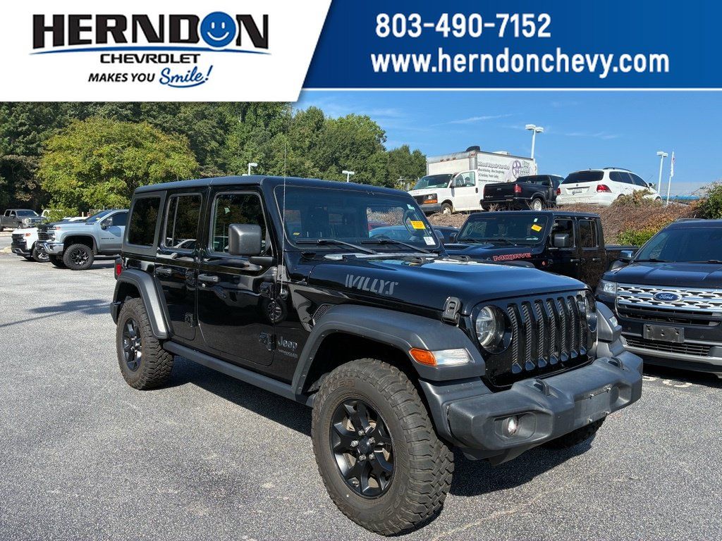 Used 2020 Jeep Wrangler Unlimited Sport AWD/4WD image 1