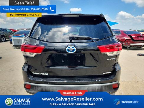 Used 2019 Toyota Highlander Limited Platinum AWD/4WD image 8