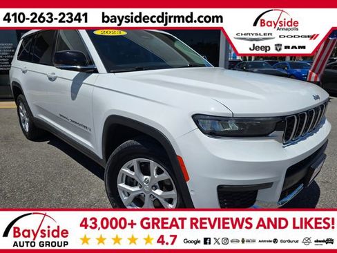 Used 2023 Jeep Grand Cherokee L Limited w/ Luxury Tech Group II AWD/4WD image 1