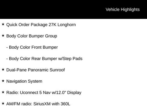 Used 2023 RAM 1500 Limited w/ Body Color Bumper Group image 8