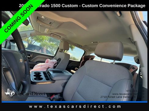 Used 2018 Chevrolet Silverado 1500 Custom w/ Custom Value Package image 7