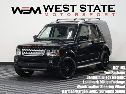 Used 2016 Land Rover LR4 HSE LUX