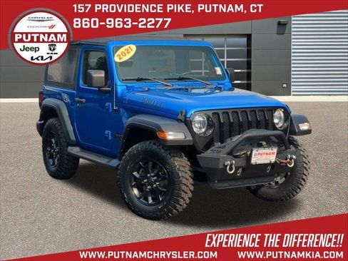 Certified 2021 Jeep Wrangler Sport AWD/4WD image 1