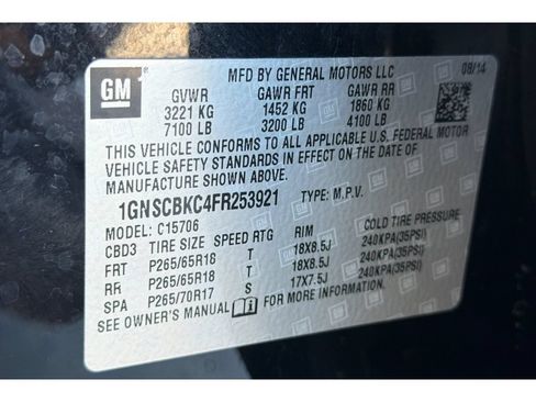 Used 2015 Chevrolet Tahoe LT RWD image 32