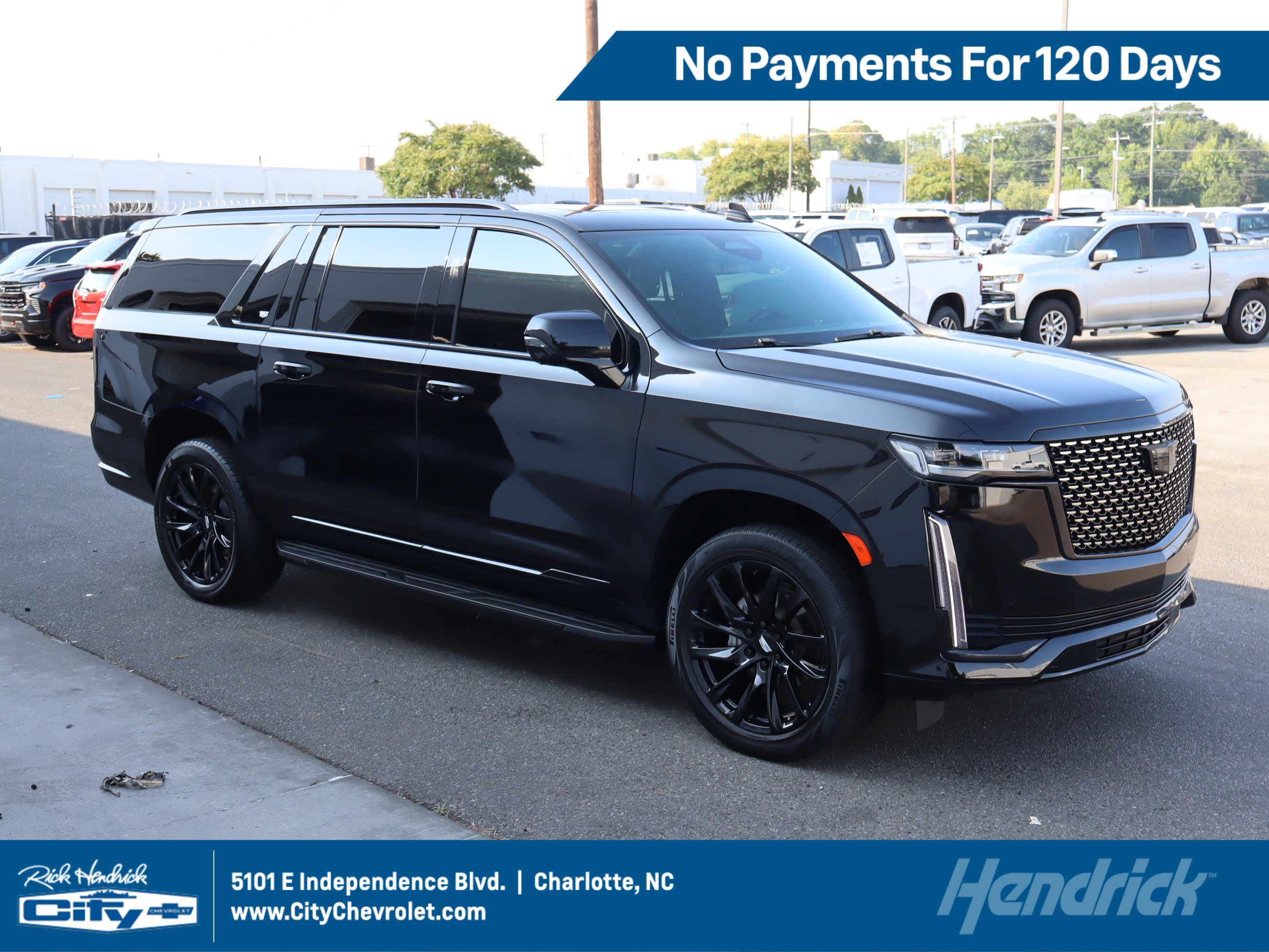 Used 2024 Cadillac Escalade ESV Premium Luxury AWD/4WD image 1