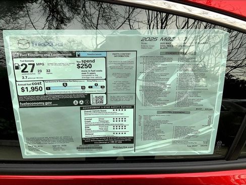 Used 2025 MAZDA MAZDA3 2.5 Turbo Sedan w/Premium Plus image 32