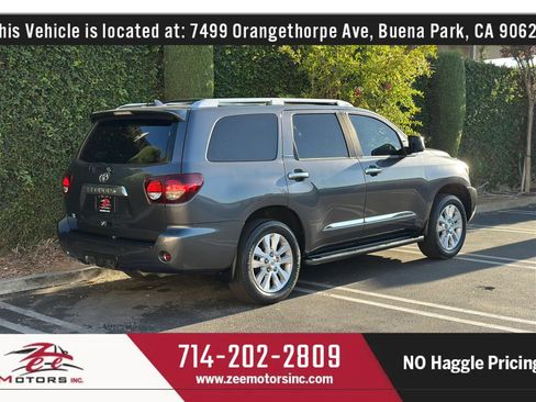Used 2019 Toyota Sequoia Platinum w/ Carpet Mat Package (TMS) AWD/4WD image 7