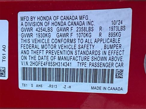 Used 2025 Honda Civic FWD Hybrid Sedan image 31