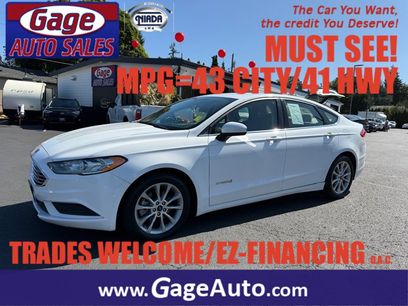Used 2017 Ford Fusion SE