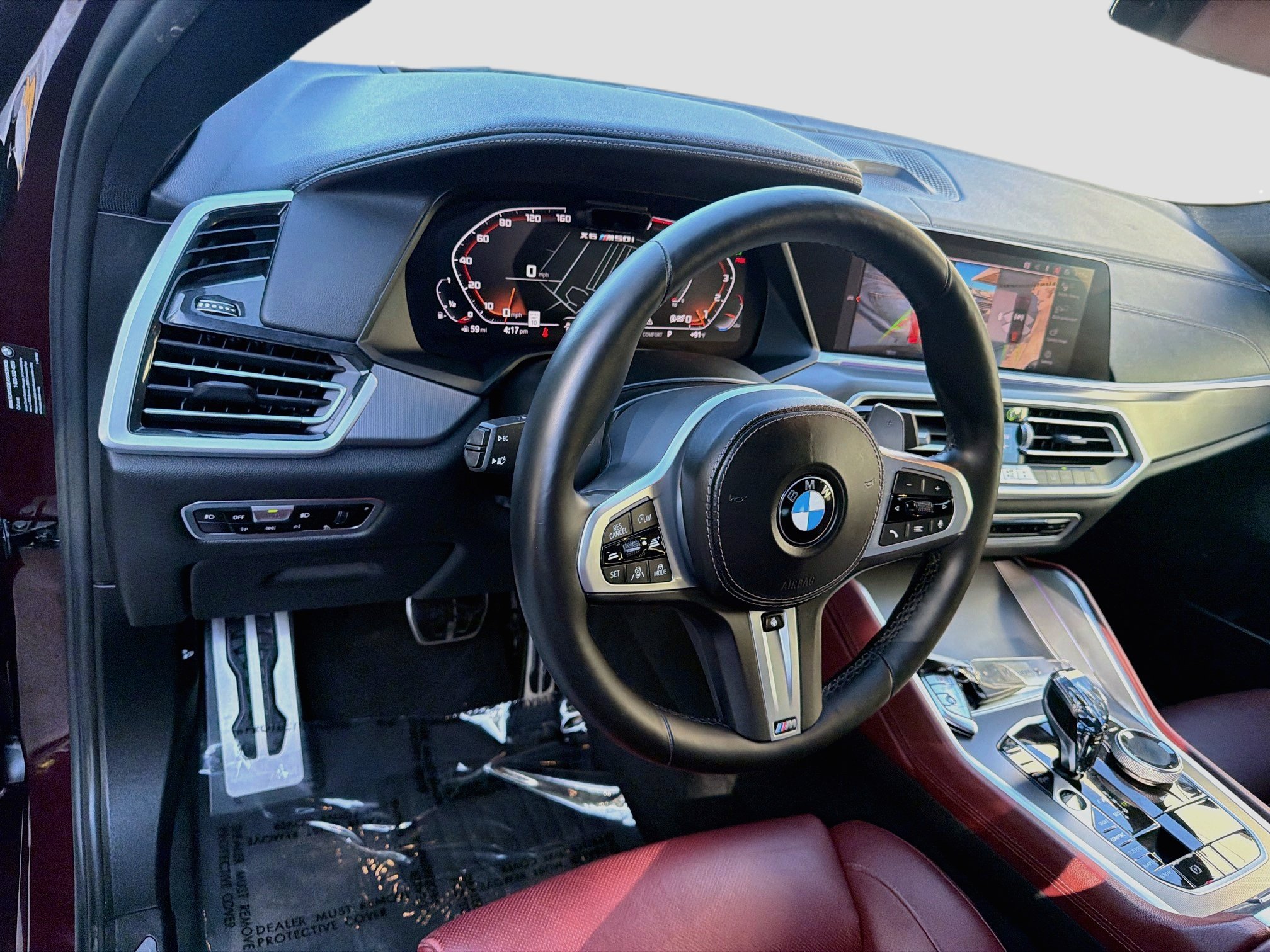 Used 2021 BMW X6 M50i w/ Executive Package AWD/4WD image 21