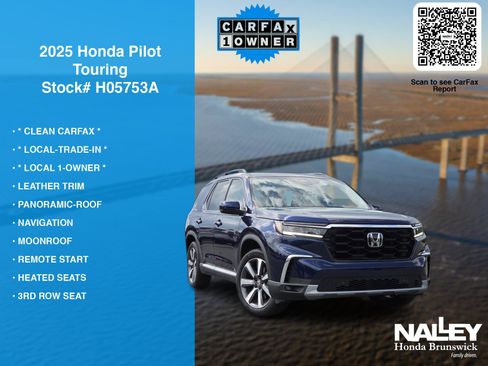Certified 2025 Honda Pilot Touring image 7