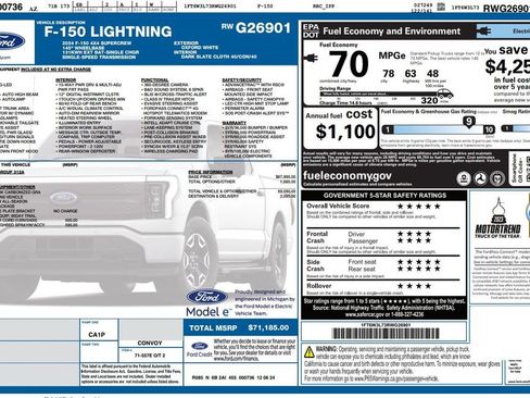 Used 2024 Ford F150 Lightning Flash image 3