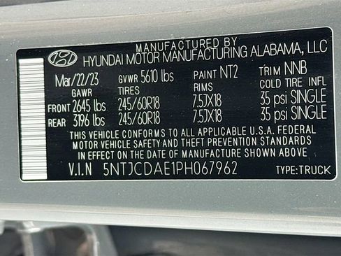 Used 2023 Hyundai Santa Cruz SEL w/ Activity Package AWD/4WD image 30