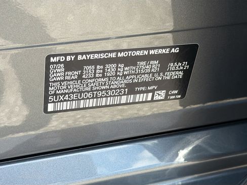 New 2026 BMW X5 xDrive50e w/ M Sport Package AWD/4WD image 43