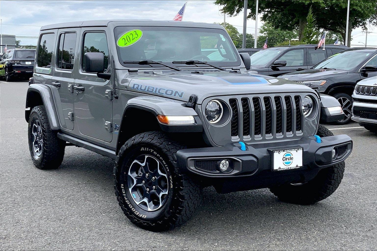 Certified 2023 Jeep Wrangler Unlimited Rubicon 4xe w/ Cold Weather Group AWD/4WD image 2