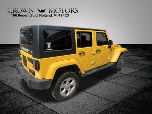 Used 2015 Jeep Wrangler Unlimited Sahara w/ Connectivity Group AWD/4WD image 2