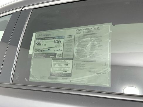 New 2026 MAZDA CX-90 3.3 Turbo S w/ Premium Plus AWD/4WD image 12