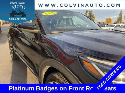 Certified 2025 Ford Explorer Platinum w/ LUX Leather Package image 6
