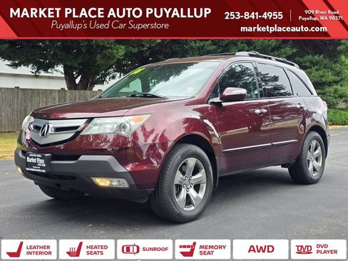 Used 2008 Acura MDX w/ Sport & Entertainment Pkgs AWD/4WD image 1