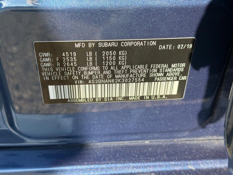 Used 2019 Subaru Legacy 2.5i Limited AWD/4WD image 31