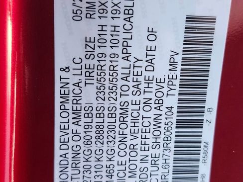 Certified 2024 Honda Odyssey Sport image 22