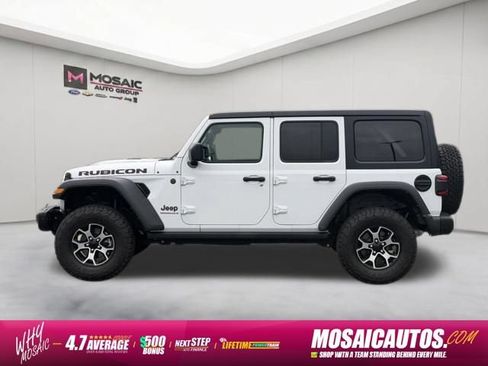 Used 2023 Jeep Wrangler Unlimited Rubicon w/ Steel Bumper Group AWD/4WD image 4