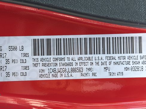 Used 2018 Jeep Wrangler Unlimited Sport S AWD/4WD image 24