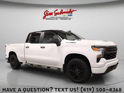Used 2024 Chevrolet Silverado 1500 Custom w/ Rally Edition AWD/4WD image 1
