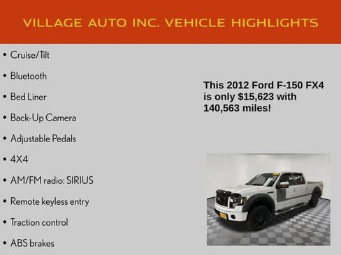 Used 2012 Ford F150 FX4 w/ FX Luxury Pkg AWD/4WD image 21