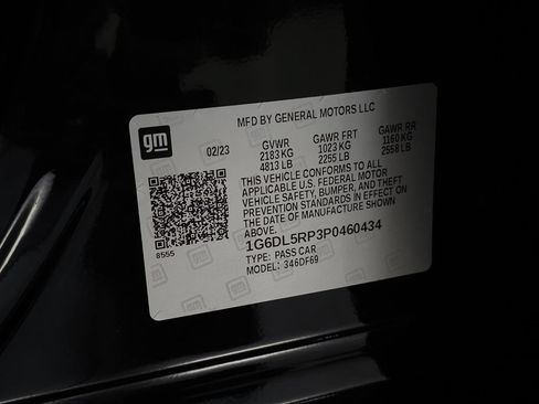 Certified 2023 Cadillac CT4 V Blackwing w/ Technology Package RWD image 41