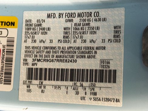 Used 2024 Ford Bronco Sport Heritage w/ Heritage Convenience Package AWD/4WD image 12