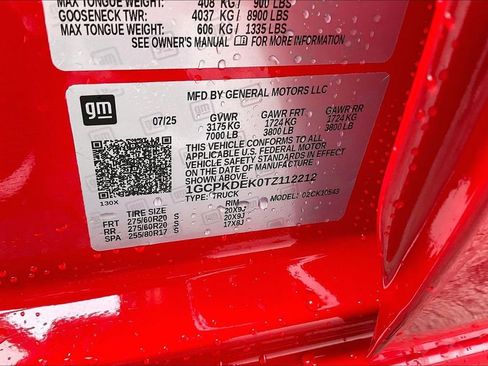 New 2026 Chevrolet Silverado 1500 LT w/ All Star Edition Plus image 8