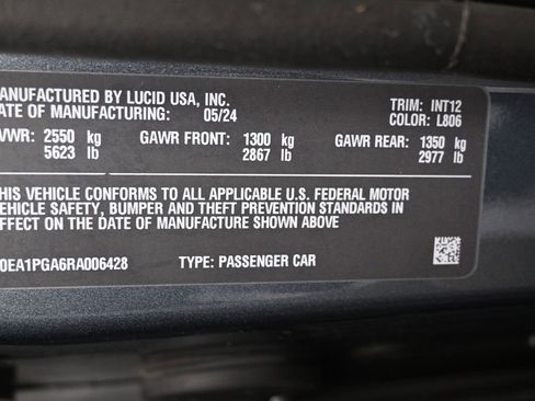 Used 2024 Lucid Air Pure image 41