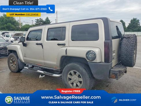 Used 2007 HUMMER H3 AWD/4WD image 3