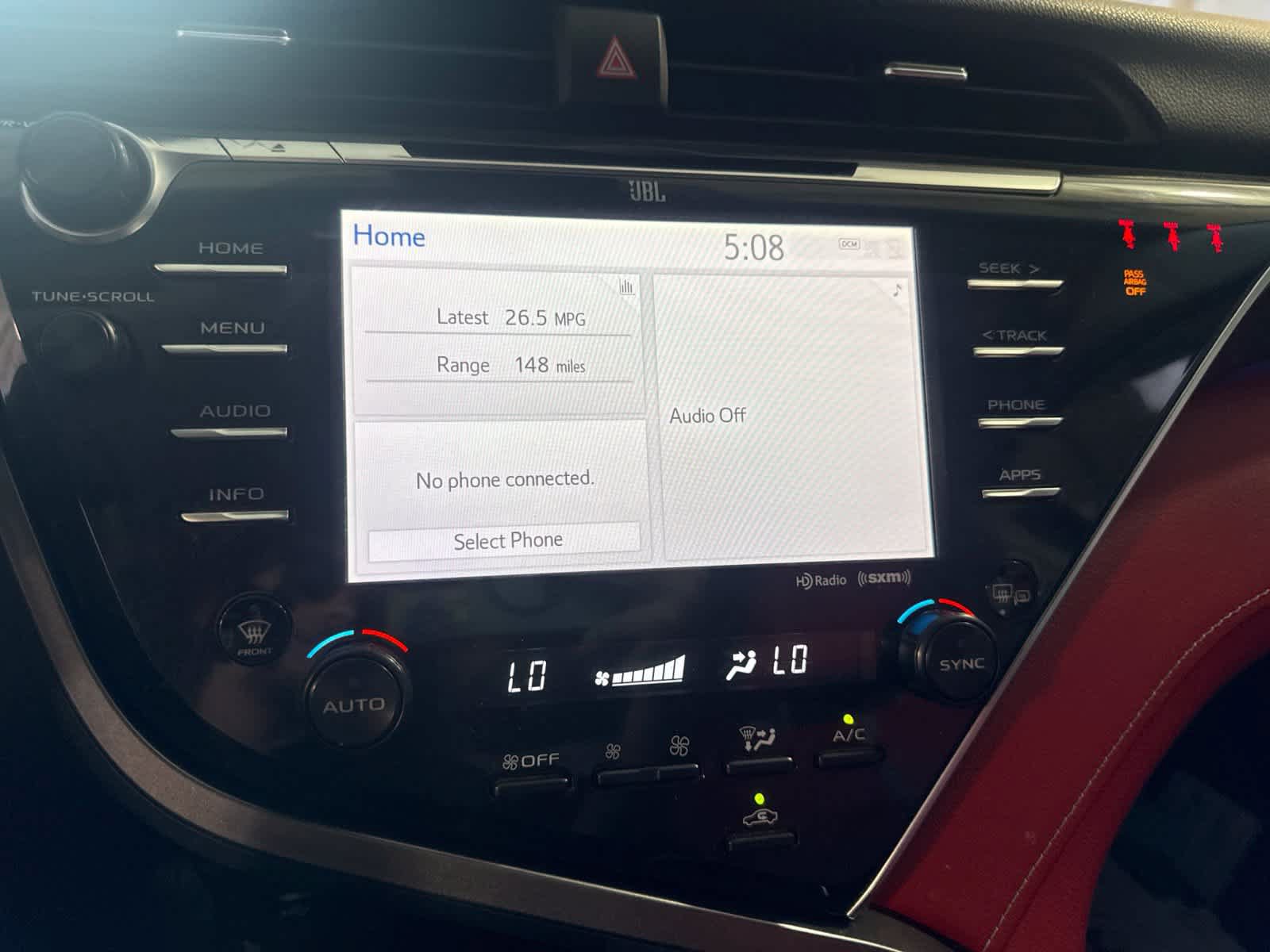 Used 2018 Toyota Camry XSE w/ Audio Package FWD image 14