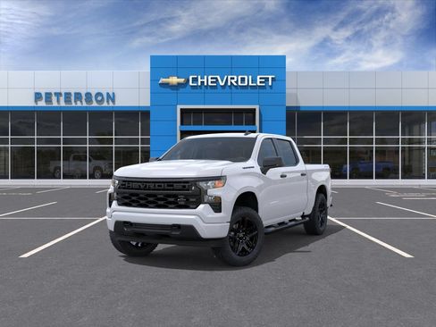 New 2026 Chevrolet Silverado 1500 Custom w/ Turbomax Blackout Package AWD/4WD image 9