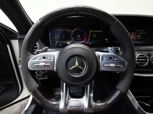 Used 2020 Mercedes-Benz S 63 AMG 4MATIC Sedan w/ Warmth & Comfort Package image 48