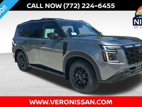 New 2026 Nissan Armada PRO-4X w/ Captain's Chari Seat Package AWD/4WD image 1