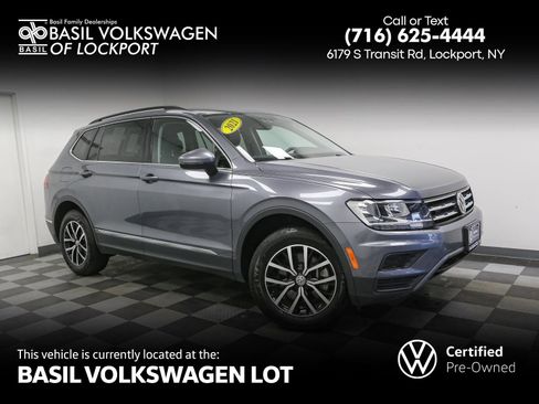 Used 2021 Volkswagen Tiguan SE w/ Panoramic Sunroof Package AWD/4WD image 1