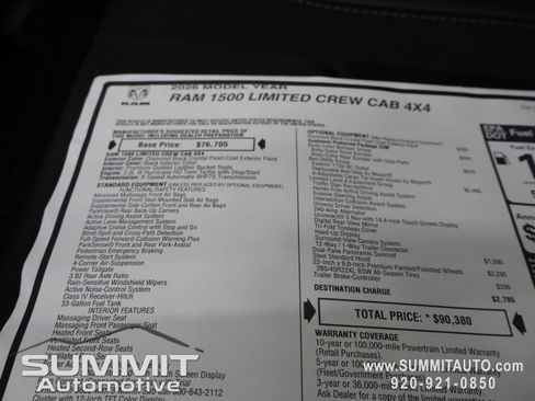 New 2026 RAM 1500 Limited AWD/4WD image 45