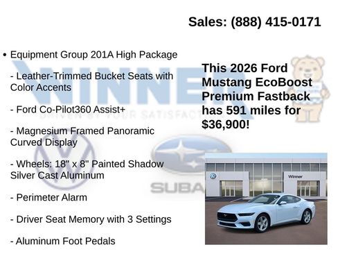 Used 2026 Ford Mustang Premium image 6