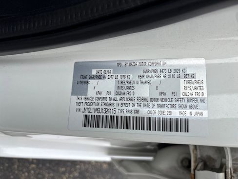 Used 2018 MAZDA MAZDA6 Touring image 30