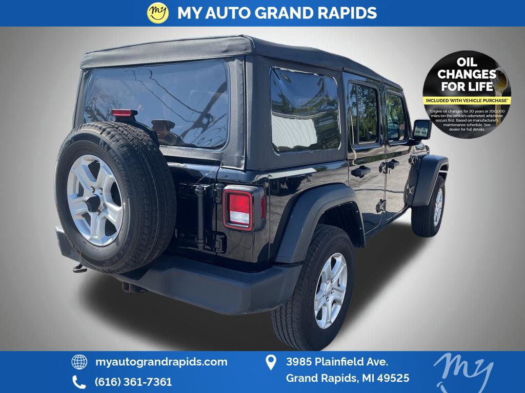 Used 2022 Jeep Wrangler Unlimited Sport AWD/4WD image 4