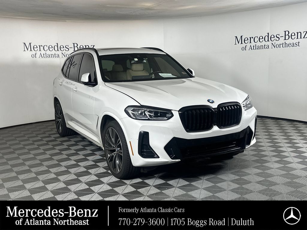 Used 2022 BMW X3 xDrive30i w/ M Sport Package 2 AWD/4WD image 1