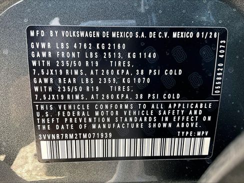 New 2026 Volkswagen Tiguan SE image 19