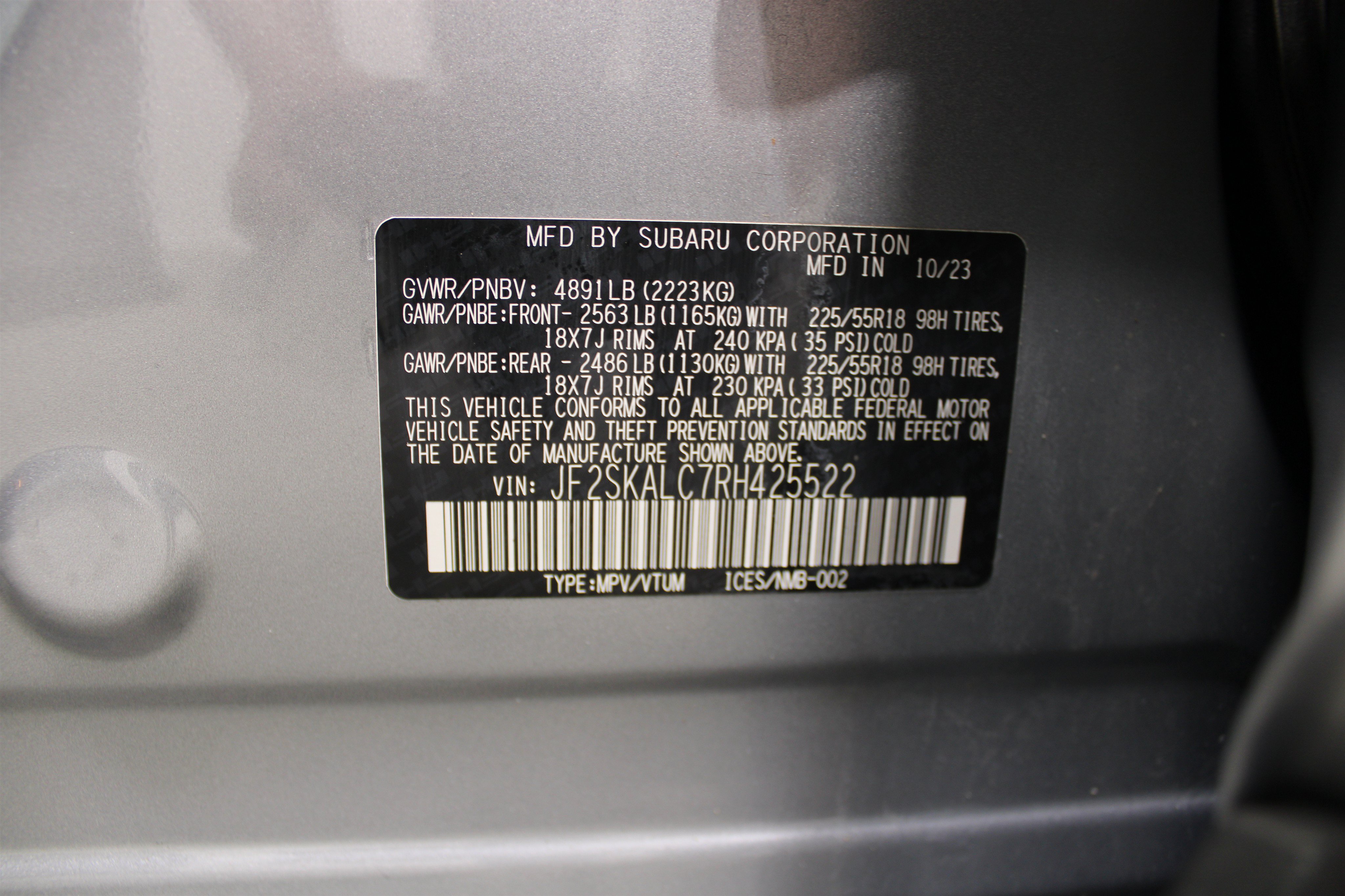 Certified 2024 Subaru Forester Limited AWD/4WD image 37