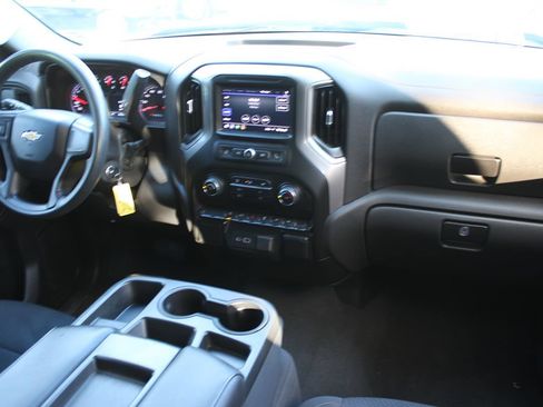 Used 2021 Chevrolet Silverado 1500 Custom w/ LPO, Dark Essentials Package RWD image 16