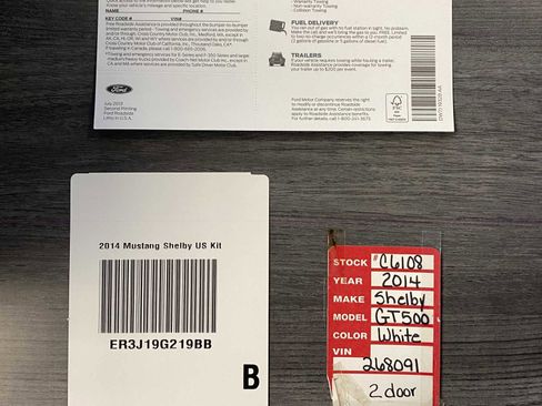 Used 2014 Ford Mustang Shelby GT500 w/ Equipment Group 821A image 36