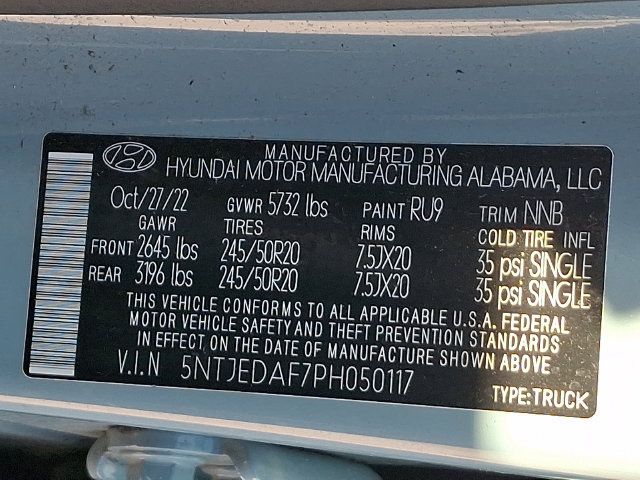 Used 2023 Hyundai Santa Cruz Limited AWD/4WD image 28