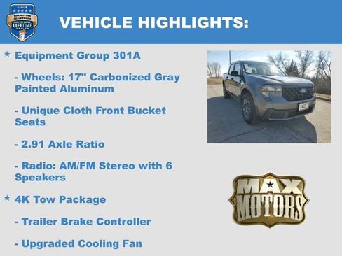 New 2026 Ford Maverick XLT w/ Equipment Group 301A image 5